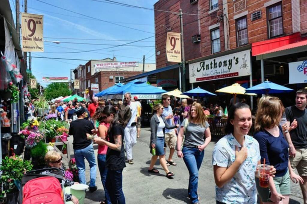 Italian Casetta In Thee Italian Market South Philly Apartment Philadelphia Ngoại thất bức ảnh